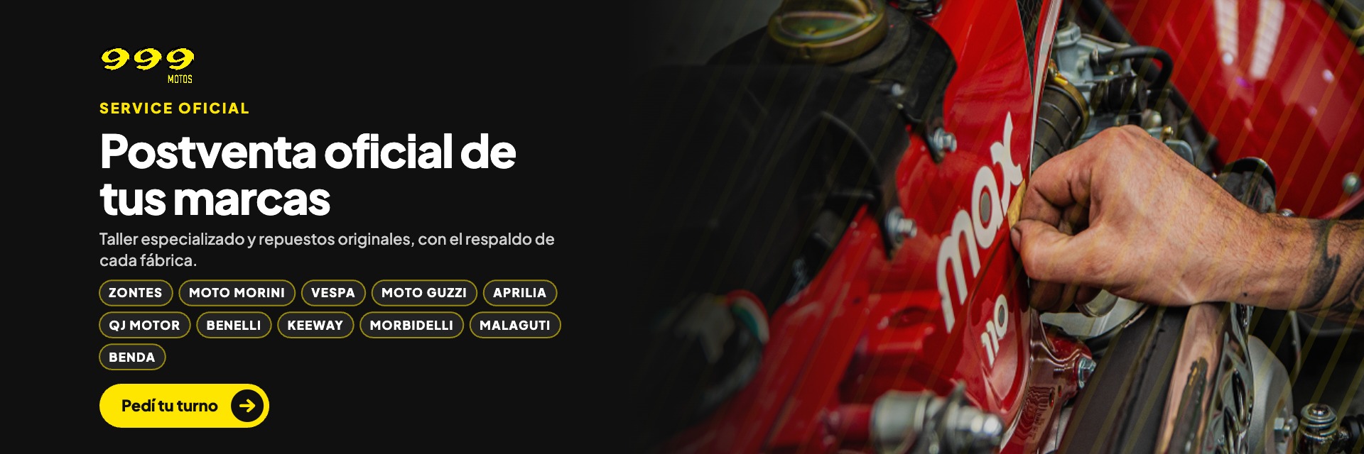 Service oficial con repuestos originales